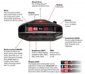 Radar detector Escort RedLine EX International (description) - new successor of the RedLine Intl. Bigger, Better with GPS Database...