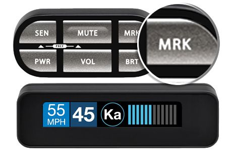 Radar detector ESCORT MAX CI INTL - 2018 Model with MRCD/MRCT detection provides complete drivers protection