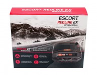 Radar detector Escort RedLine EX International (box / package) - new successor of the RedLine Intl. Bigger, Better with GPS Database...