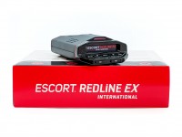 Radar detector Escort RedLine EX International (box / package) - new successor of the RedLine Intl. Bigger, Better with GPS Database...